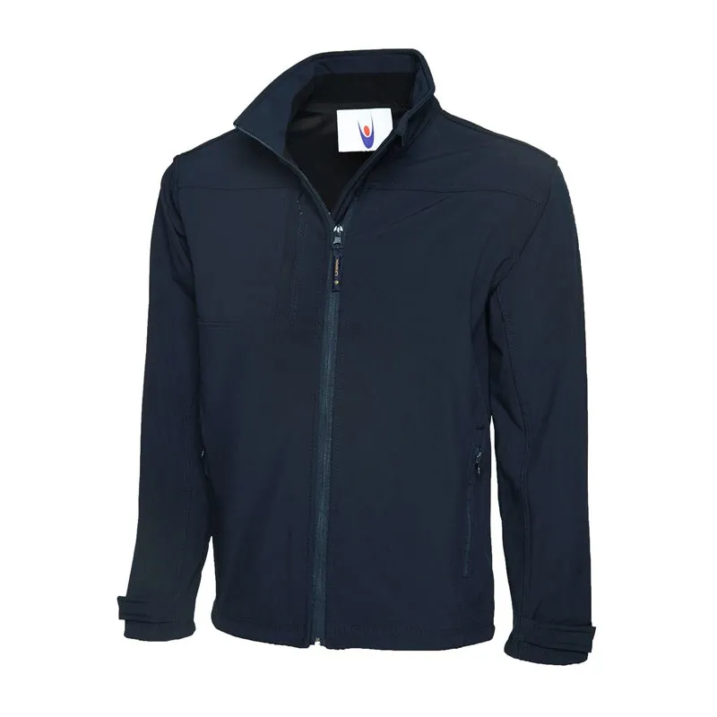 Uneek UC611 Premium Soft Shell Waterproof Work Jacket (Navy)