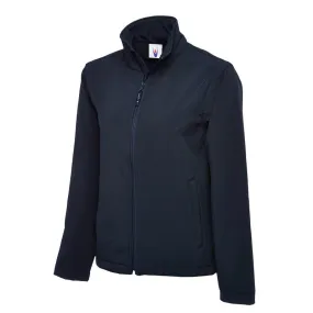 Uneek UC612 Classic Soft Shell Waterproof Work Jacket (Navy)