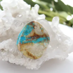 Unique Scenic Patagonia Turquoise Cabochon 45x40mm