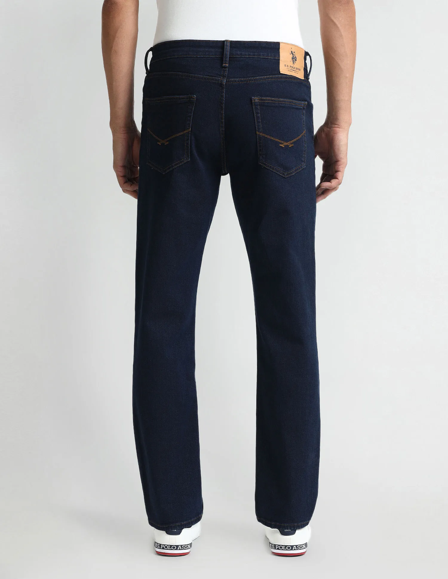 U.S. Polo Assn. Denim Co. Harold Slim Straight Fit Blue Jeans