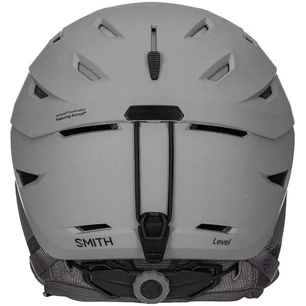 Used Smith Optics Level Snow Helmet (Matte Cloudgrey, Large 59-63cm)