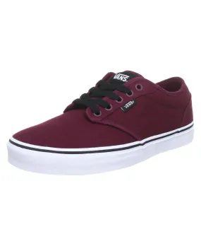 VANS Atwood Canvas Trainers Oxblood