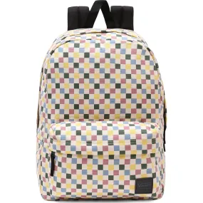 Vans Deana III 22L Backpack - Marshmallow/Ashley Blue Check