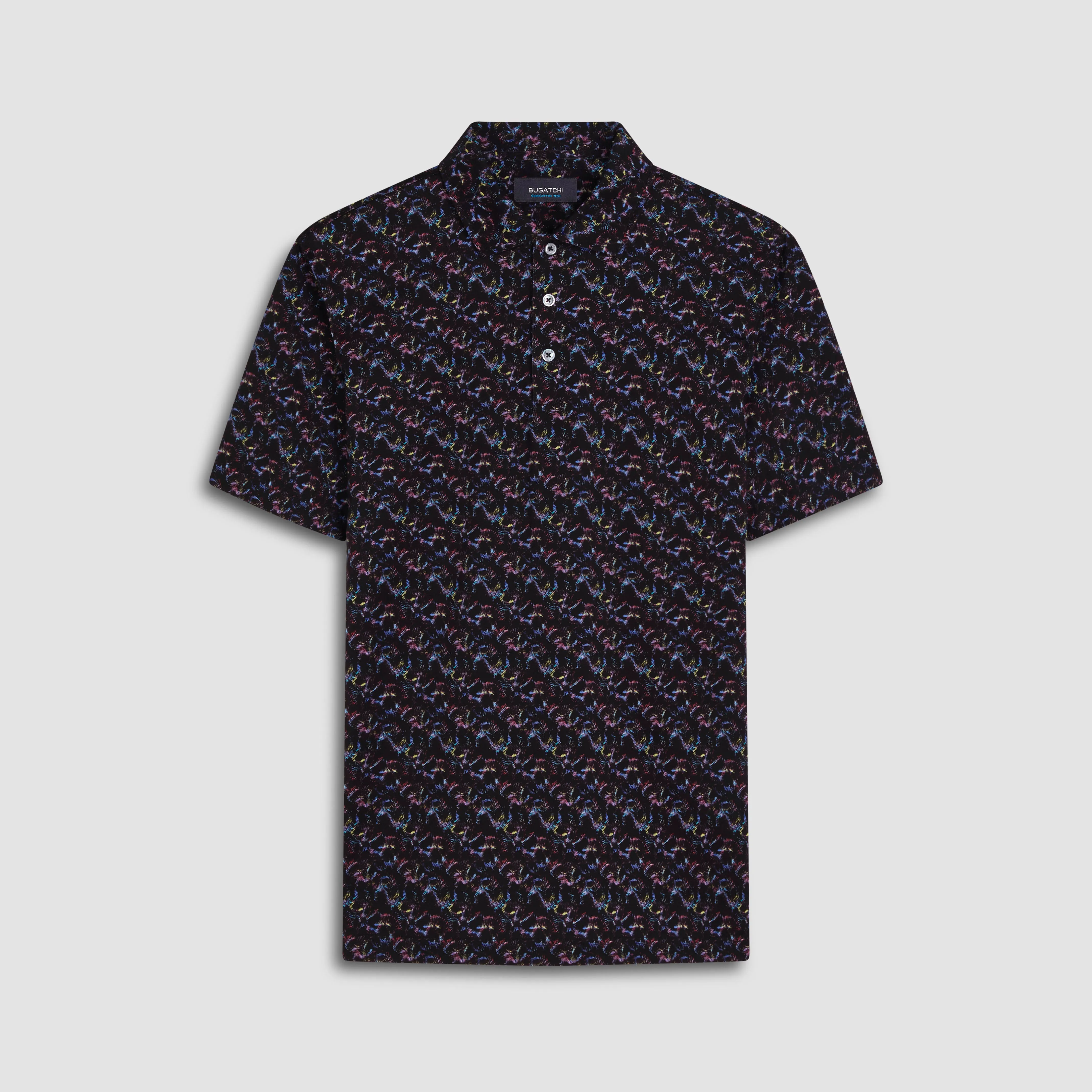 Victor Abstract Print OoohCotton Polo