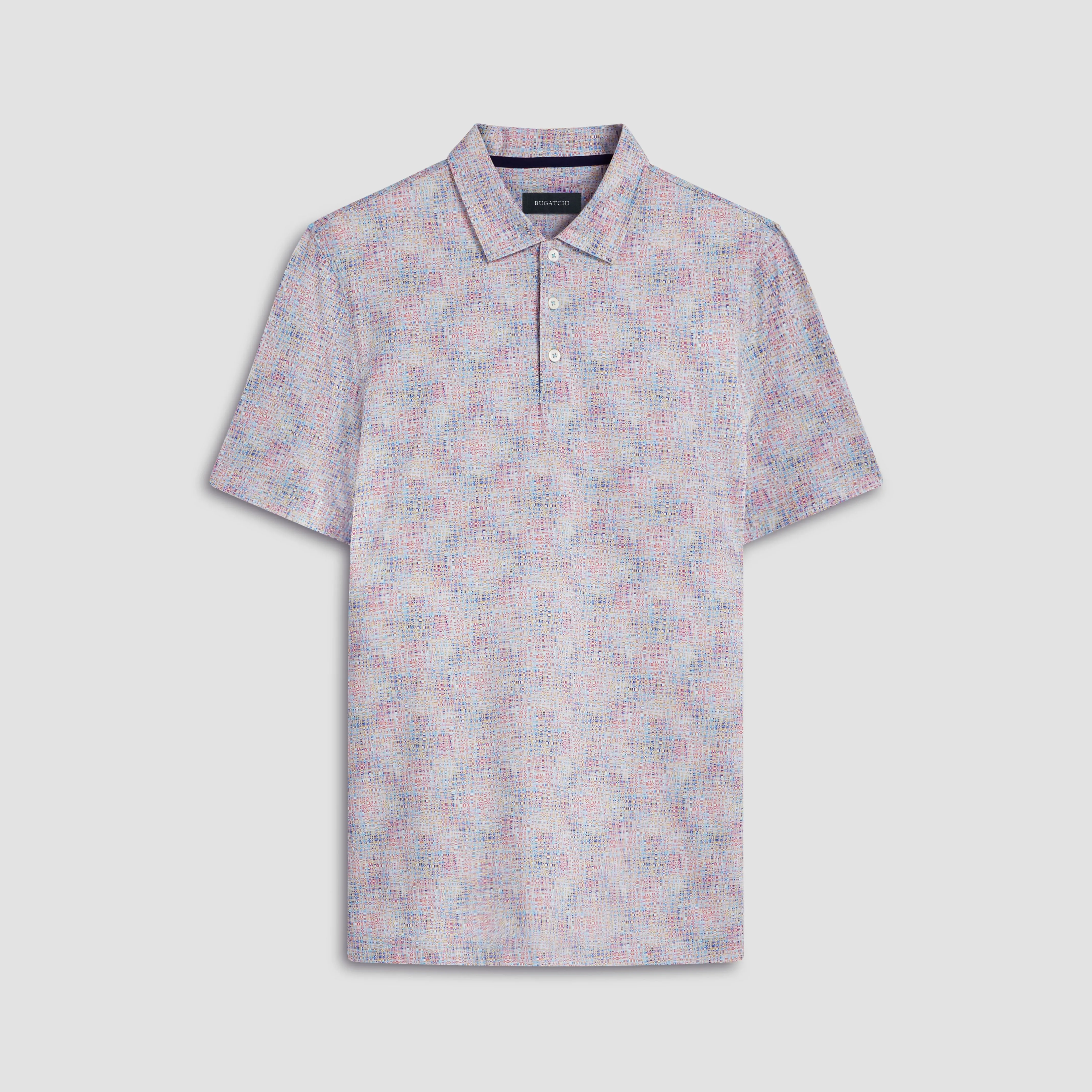 Victor Mosaic Print OoohCotton Polo