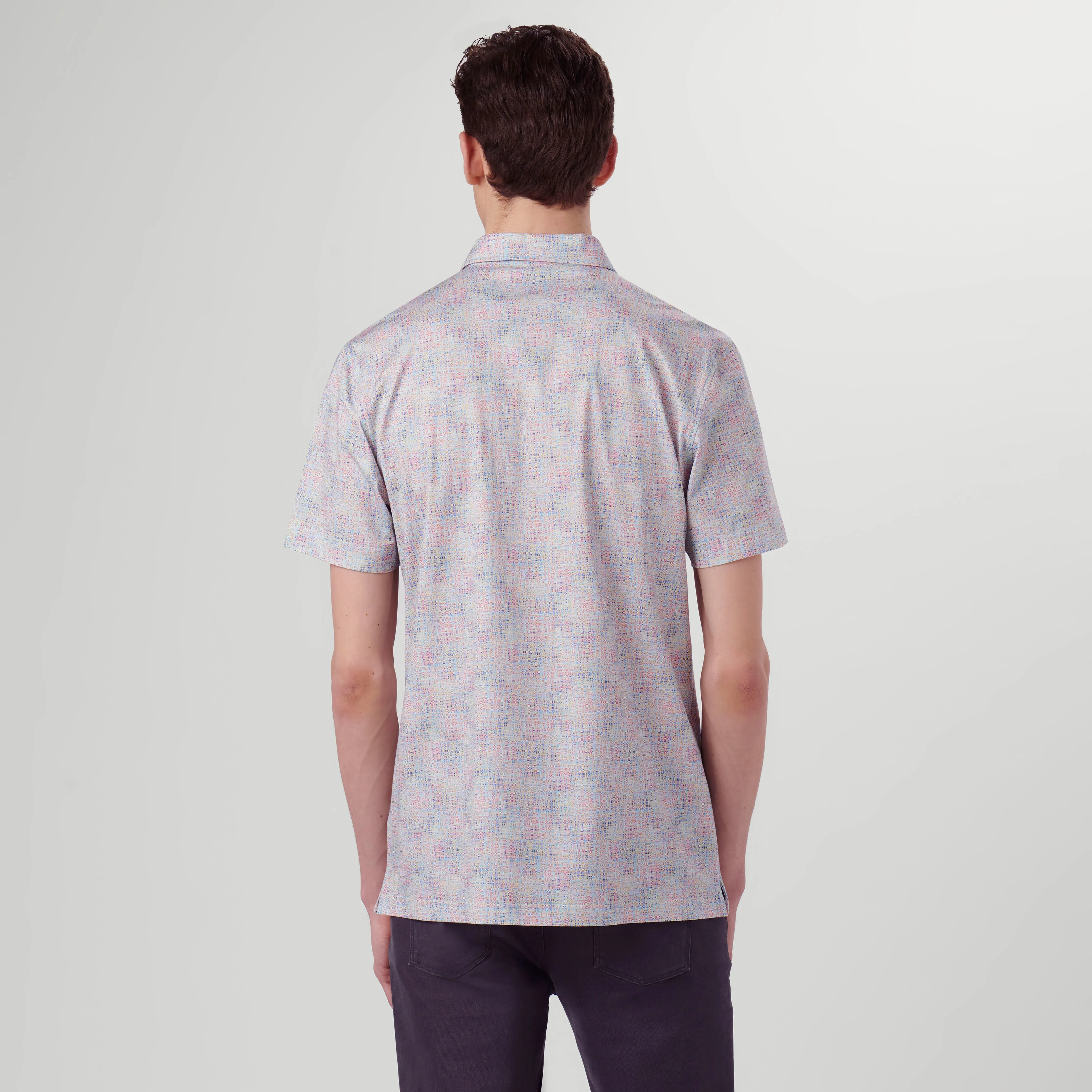 Victor Mosaic Print OoohCotton Polo