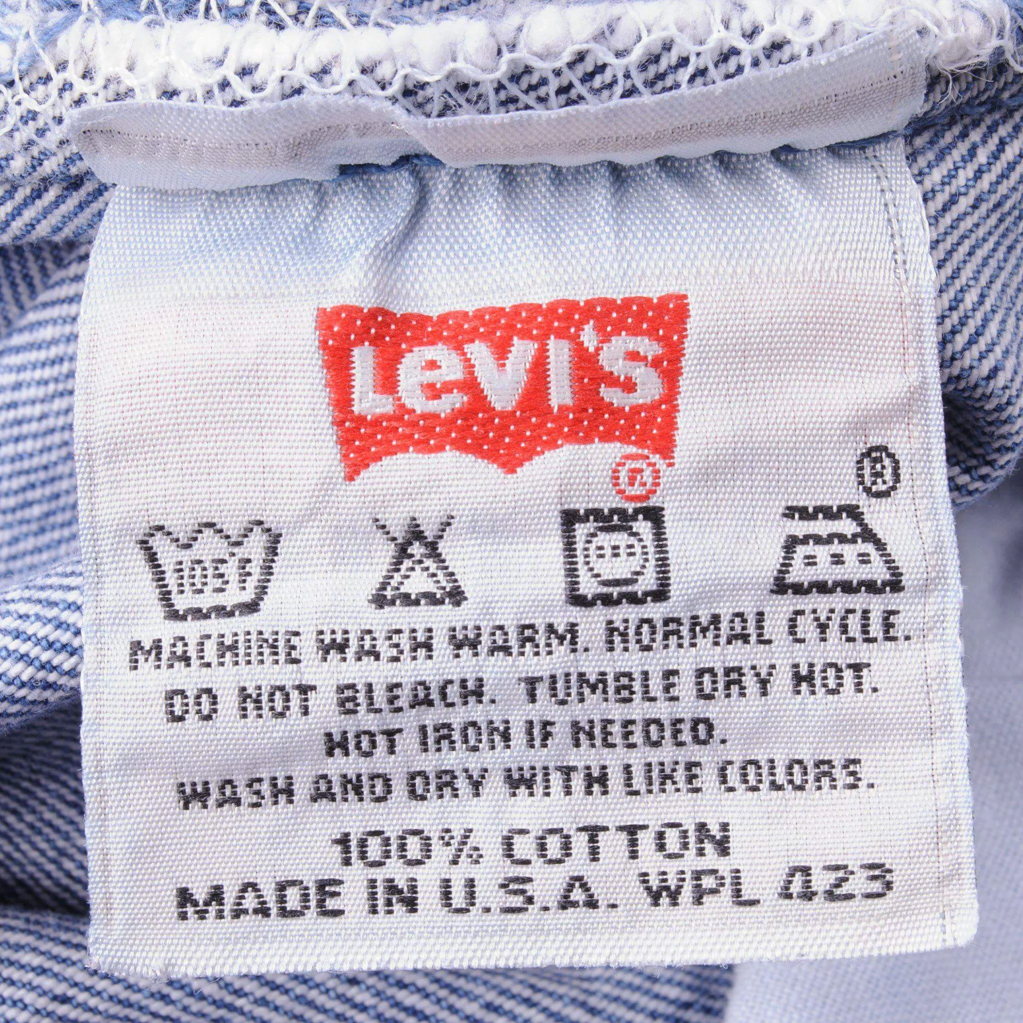 VINTAGE LEVIS 501 JEANS INDIGO 90S WOMAN SIZE W26 L29 MADE IN USA