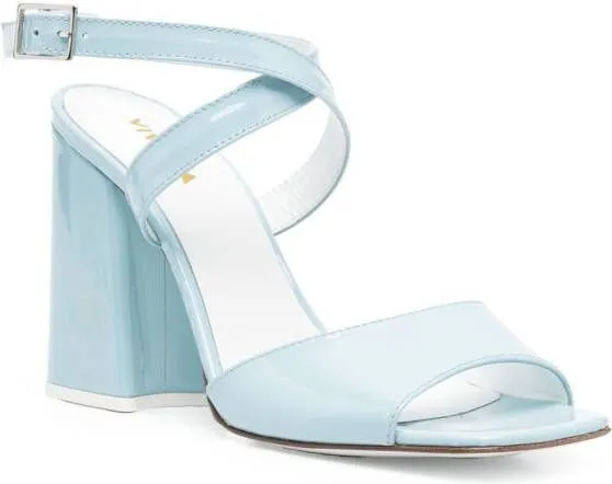 Vivetta Avernice crossover-straps sandals Blue