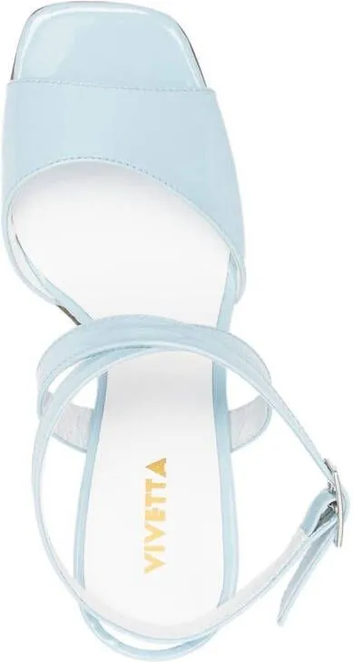 Vivetta Avernice crossover-straps sandals Blue