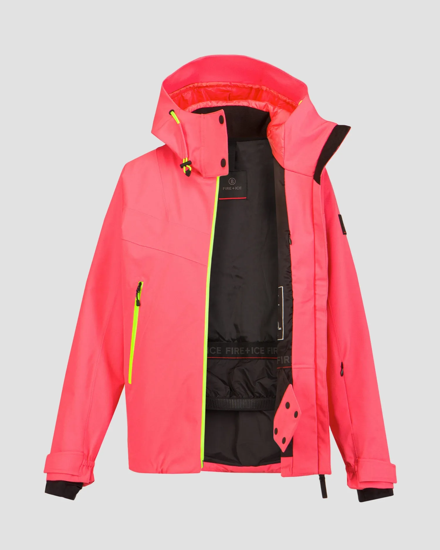 Women's pink ski jacket BOGNER FIRE+ICE Aska-T 34957575-672