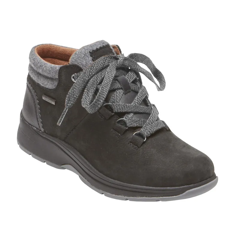 Women’s Cobb Hill Piper Waterproof Hiker Boot – Black Nubuck