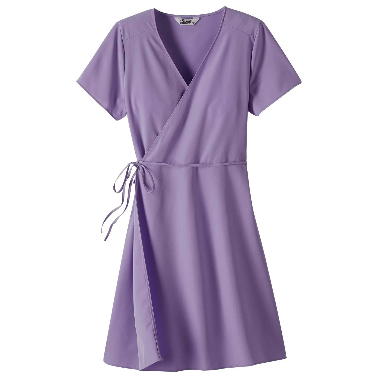 Women's Mountain Rose Wrap Dress - Amethyst - XL