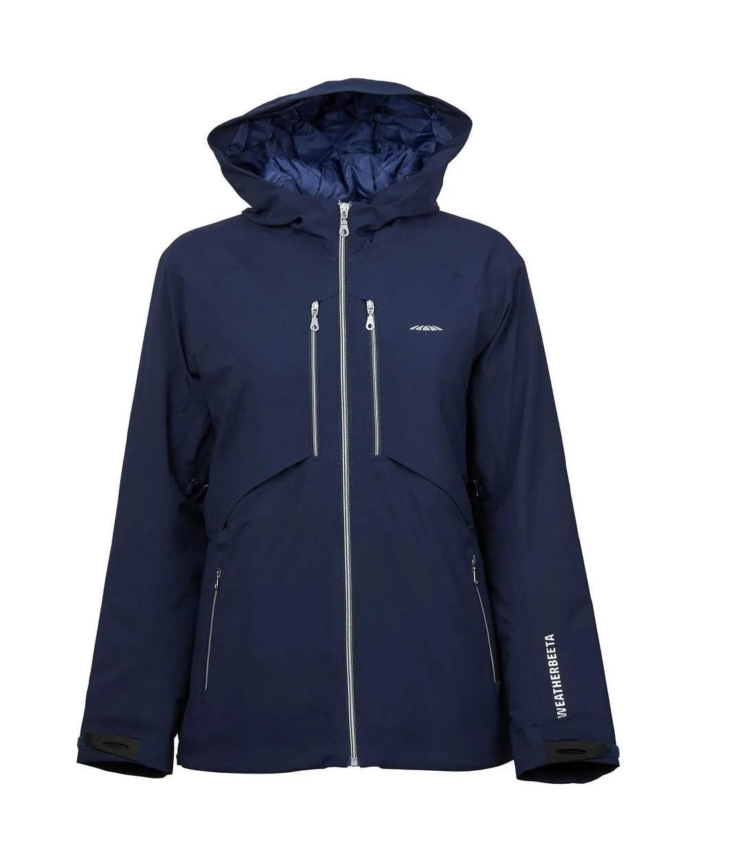 Womens/ladies tania waterproof jacket ink navy Weatherbeeta