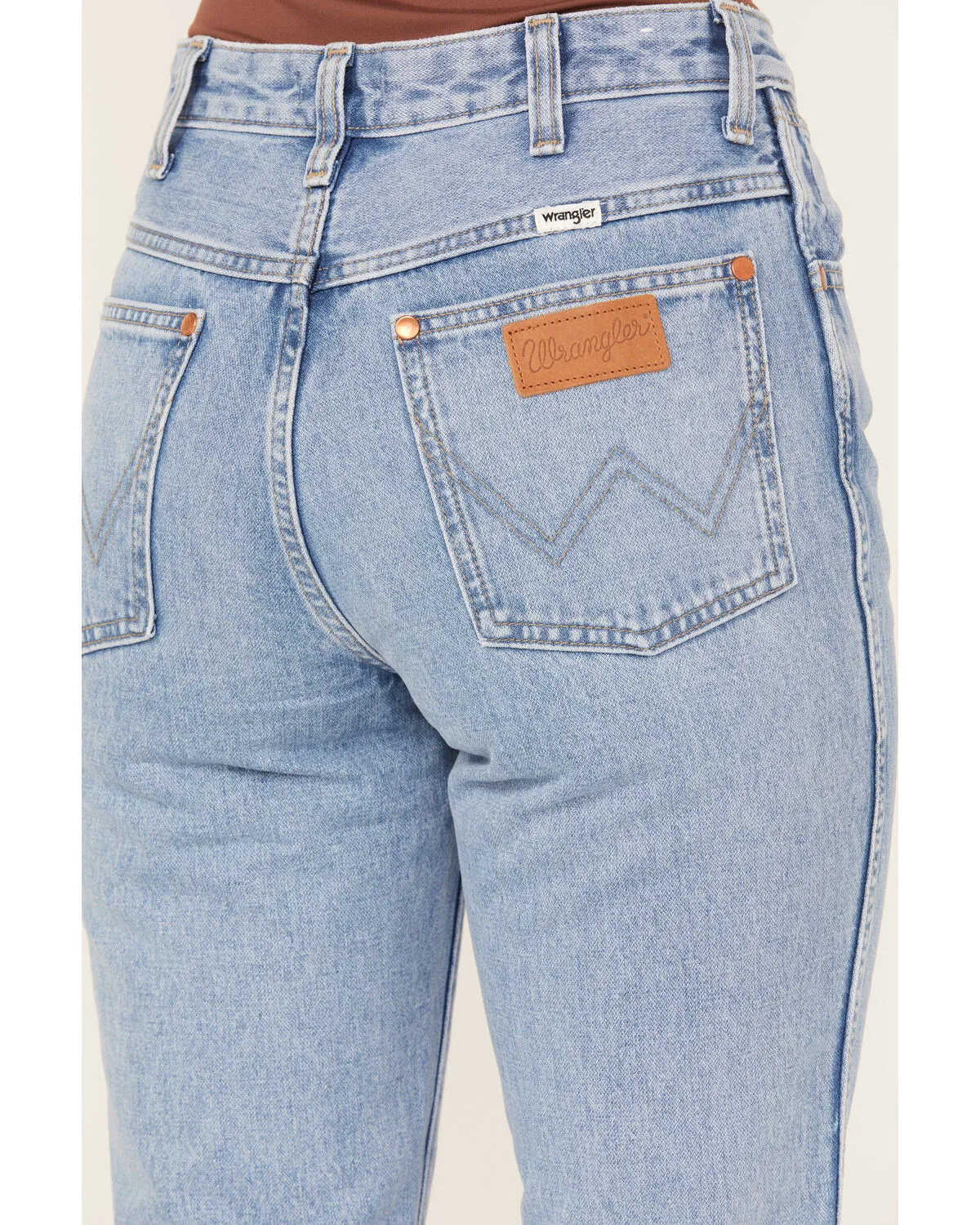 Wrangler Women's Medium Wash High Rise Wrock 627 Flare Jeans